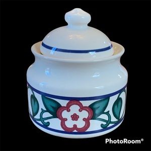 Pfaltzgraff Arbor Vine Ceramic Sugar Bowl